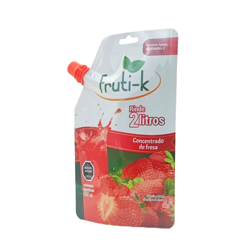 Teljes színű bébiétel-kifolyó tasak
