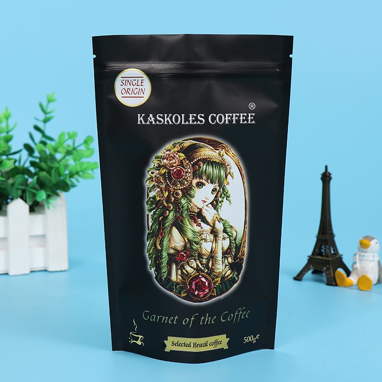 Coffee bags with valves